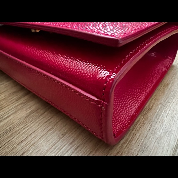 Rose pink Saint Laurent Bag on Chain - Picture 7 of 7